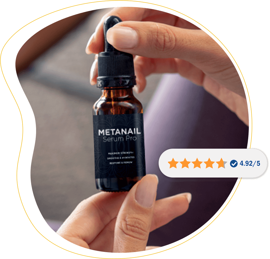 Metanail Complex Serum Pro bottle with natural ingredients